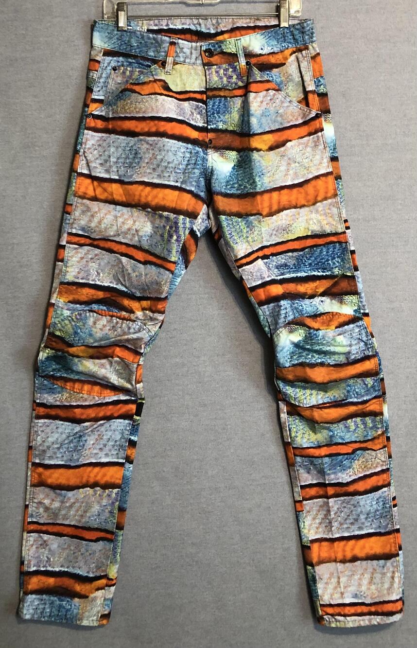 G-Star Raw Pharrell Williams Jeans Mens 30x34 Elwood X25 COJ 3D Tapered Pants